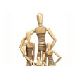 Manekin drewniany flexi, 30cm