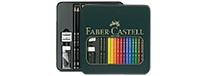 Polychromos & Castell 9000, zestaw rysunkowy Faber-Castell, 16el