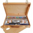 Farby olejne Classico, 13 x 20ml + akcesoria, kaseta drewniana