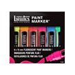 Wide fluorescent set, zestaw pisaków Paint Marker, 6 sztuk
