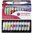 Farby olejne Georgian Water Mixable, Daler-Rowney, 10x20ml
