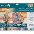 Sailing ships, zestaw do numeromalowania, Reeves