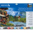 Mountain chalet, zestaw do numeromalowania, Reeves