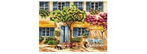 Alfresco, zestaw do numeromalowania, Reeves