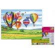 Hot air balloons, zestaw do numeromalowania, Reeves