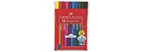 Pisaki Grip 10kol., Faber Castell