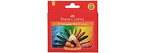Kredki świecowe trójkątne 12 kol. (+4), Faber Castell