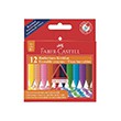 Kredki świecowe Grip 12 kol., Faber Castell