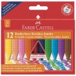 Kredki świecowe Grip 12 kol. JUMBO, Faber Castell
