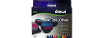 Pisaki Darwi Acryl Opak 3mm, zestaw 12 kol.
