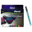 Pisaki Darwi Acryl Opak 3mm, zestaw 12 kol.