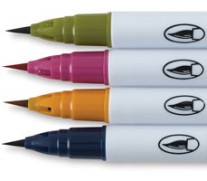 Clean Color, Kuretake, Deep colors 4szt
