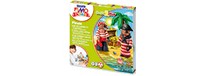 Piraci - FIMO Kids, zestaw 4 kostki x 42g