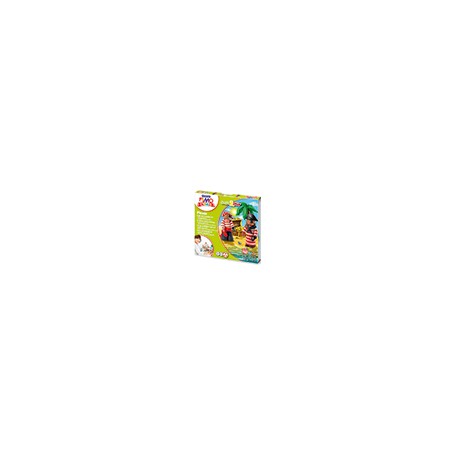 Piraci - FIMO Kids, zestaw 4 kostki x 42g