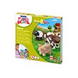 Farma - FIMO Kids, zestaw 4 kostki x 42g