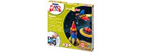 Kosmos - FIMO Kids, zestaw 4 kostki x 42g