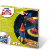 Kosmos - FIMO Kids, zestaw 4 kostki x 42g