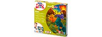 Dinozaury - FIMO Kids, zestaw 4 kostki x 42g