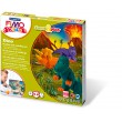 Dinozaury - FIMO Kids, zestaw 4 kostki x 42g