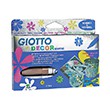 Pisaki metaliczne Giotto Decor Metal, 5 kol.