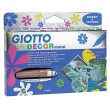 Pisaki metaliczne Giotto Decor Metal, 5 kol.