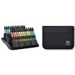 Płócienne etui WINSOR&NEWTON z suwakiem na 24 pisaki