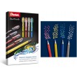 Długopisy żelowe metaliczne, Pentel, 4 kolory (set 1)