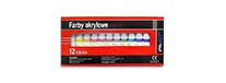 Farby akrylowe graART, 12 x 12ml