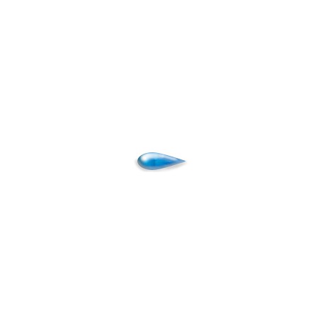 Mediterranean blue, perłowa farba do tkanin, Diam's 37 ml