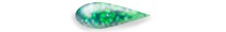 Green, brokatowa farba do tkanin, Diam's 37 ml