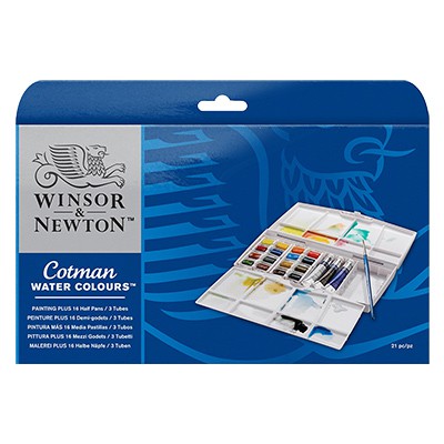 Akwarele Cotman paiting plus