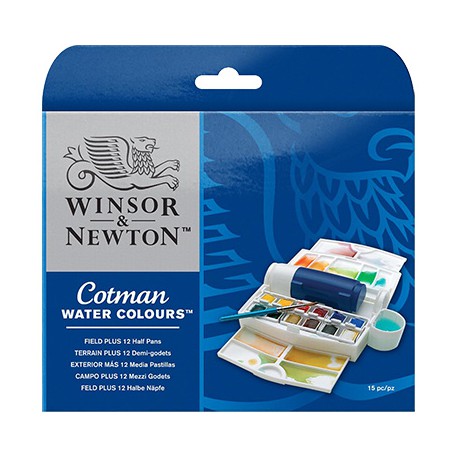 Cotman farby akwarelowe w kostkach