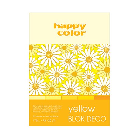 Blok DECO Yellow