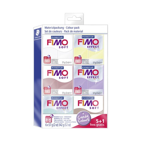 Candy colours Fimo soft