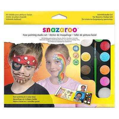 Studio Set, zestaw farb Snazaroo, 13 elementów