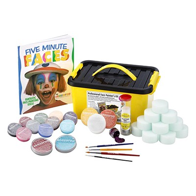 Face Painters Kit 1500, zestaw farb Snazaroo, 34 elementy