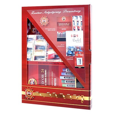 Pastele suche z blokiem A4 Koh–I–Noor