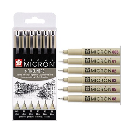 pisaki precyzyjne Pigma Micron