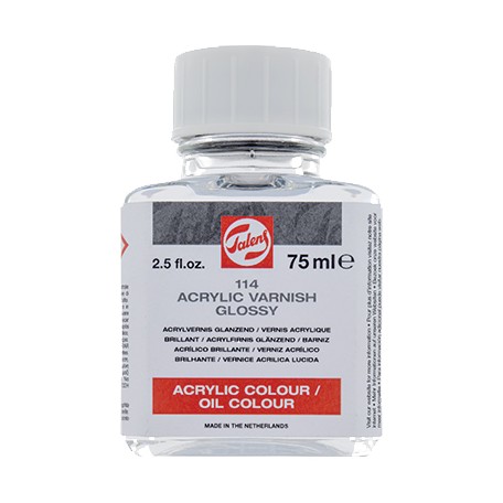 acrylic varnish glossy talens