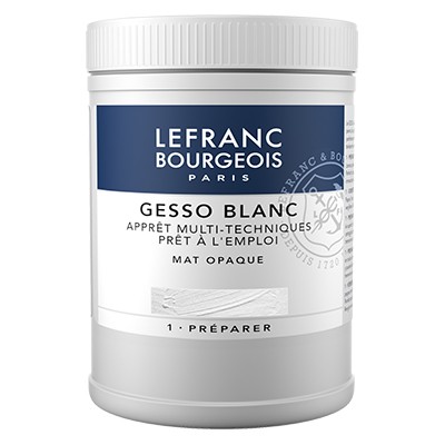Gesso, grunt akrylowy LeFranc & Bourgeois, 500ml