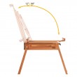easel open angle