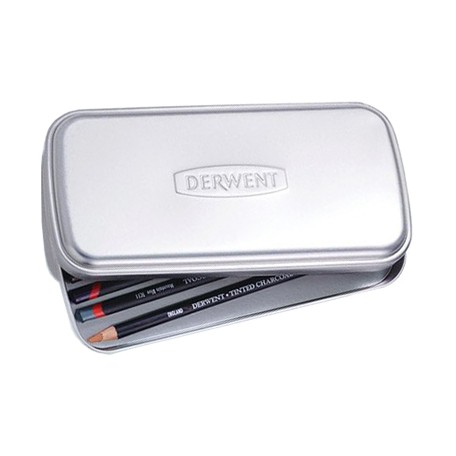 metal tin for pencils