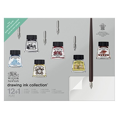 Zestaw tuszy kreślarskich Winsor & Newton