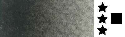 755 Ivory black, farba akwarelowa L'Aquarelle, tuba 10ml