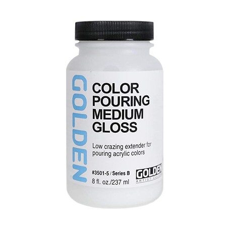 color pouring medium golden