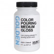 color pouring medium golden