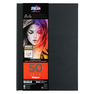 Sketch Book szyty zieler