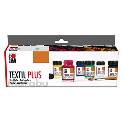 textile plus marabu paint