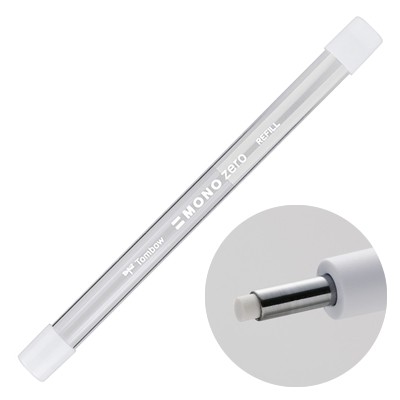 Wkłady do gumki Mono Zero okrągłej, Tombow, 2 szt