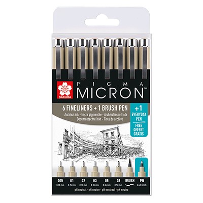 pigma micron set 8